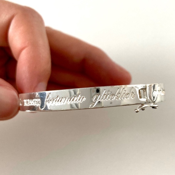 Stella & Dot Inspiration Bangle Blessed - Silver - Picture 5 of 9